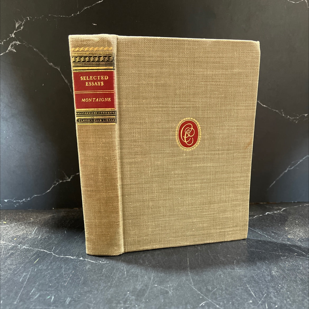selected essays book, by michel de montaigne, 1943 Hardcover image 1
