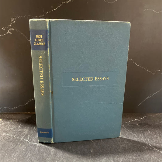 selected essays book, by ralph waldo emerson, unknown Hardcover image 1