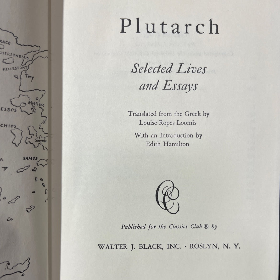 selected lives and essays book, by plutarch, 1951 Hardcover image 2