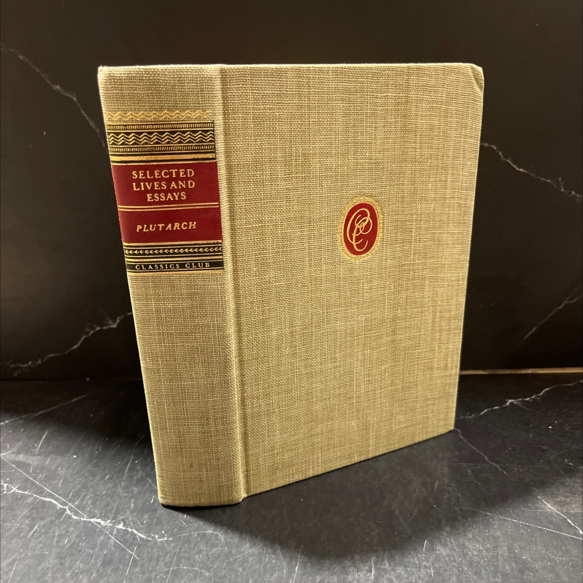 selected lives and essays book, by plutarch, 1951 Hardcover image 1