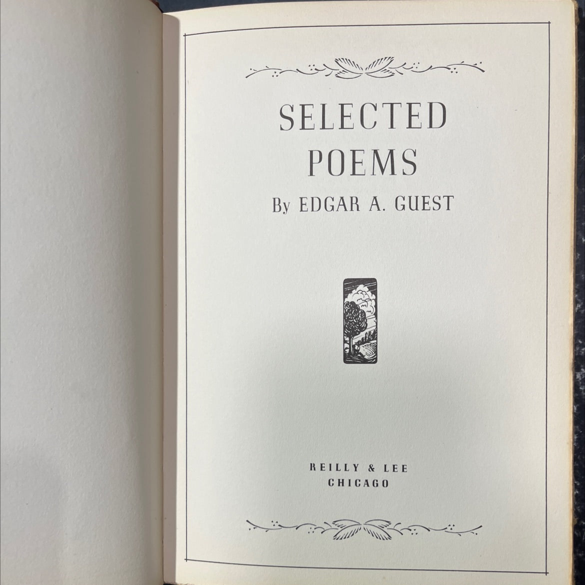 selected poems book, by edgar a. guest, 1940 Hardcover image 2