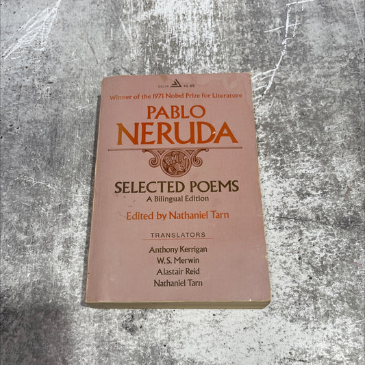 selected poems book, by pablo neruda, 1970 Paperback image 1