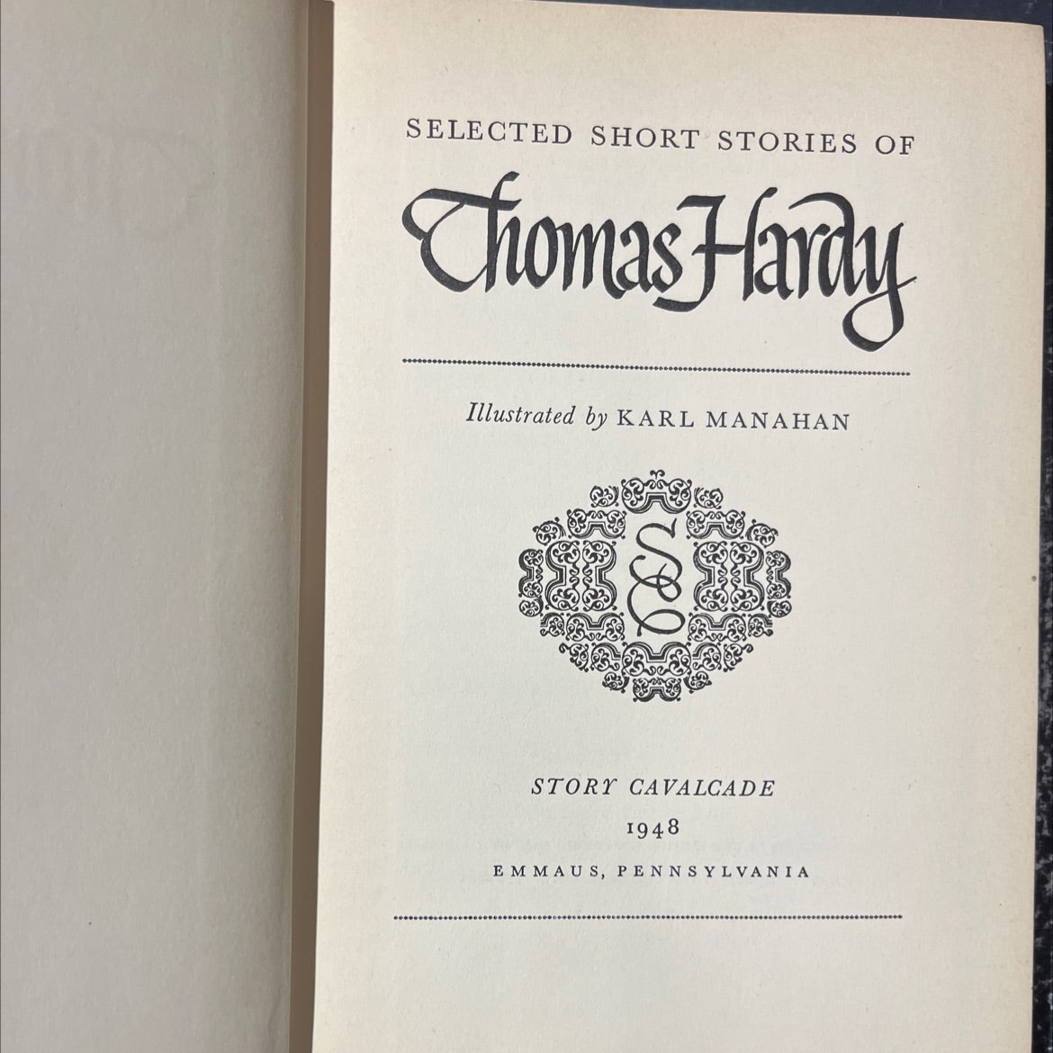 selected short stories of thomas hardy book, by thomas hardy, 1948 Hardcover image 2