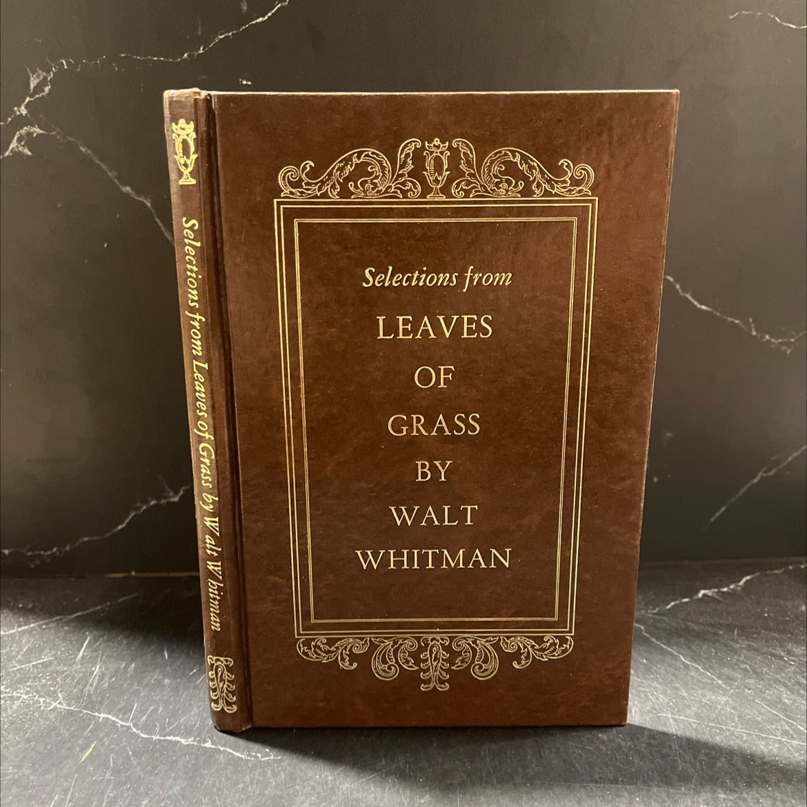 selections from leaves of grass book, by walt whitman, 1961 Hardcover image 1