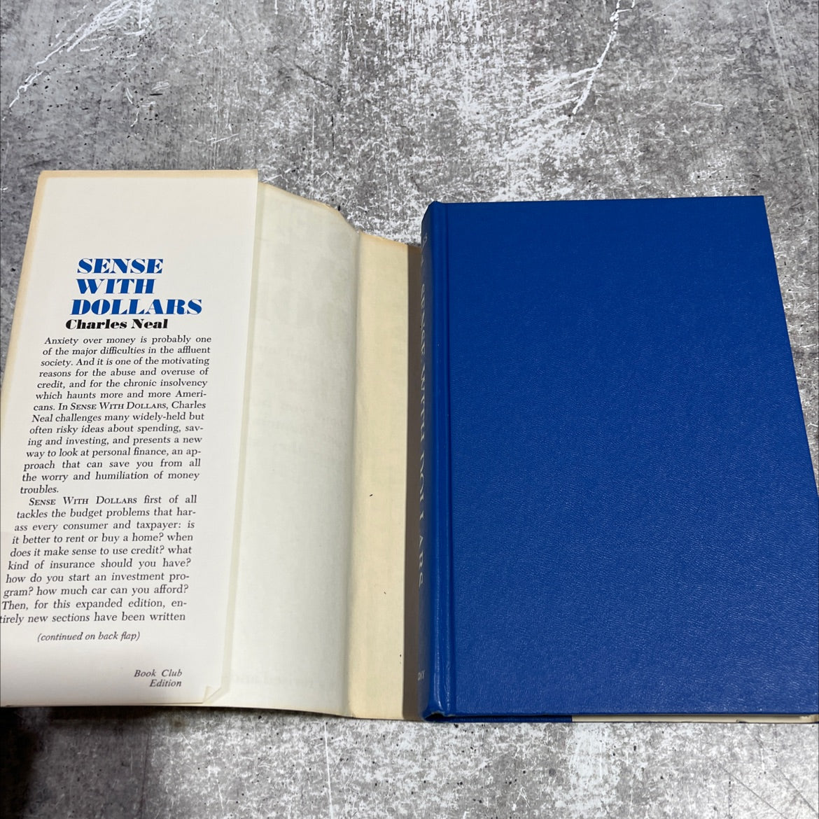 sense with dollars book, by charles neal, 1967 Hardcover image 4