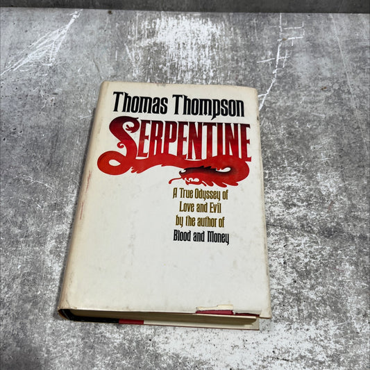 serpentine book, by thomas thompson, 1979 Hardcover image 1