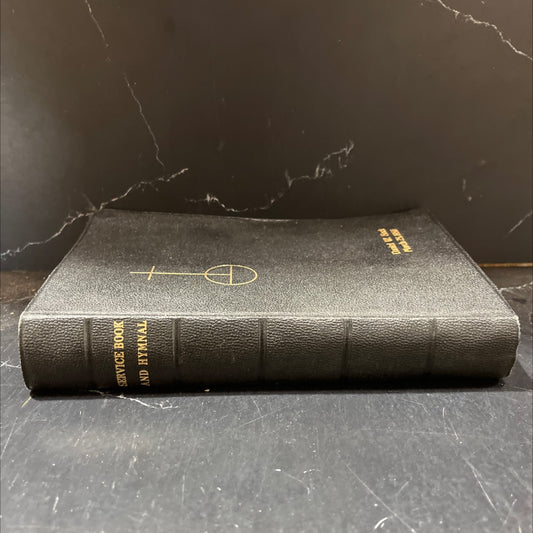 service book and hymnal book, by unknown, 1958 Leather image 1