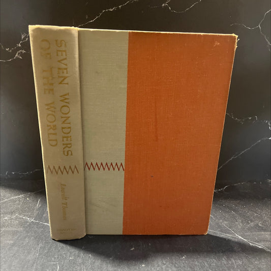 seven wonders of the world book, by Lowell Thomas, 1956 Hardcover image 1