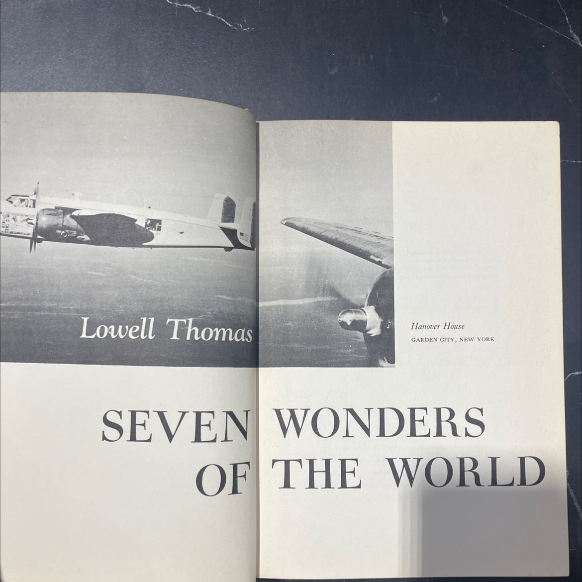 seven wonders of the world book, by Lowell Thomas, 1956 Hardcover image 2