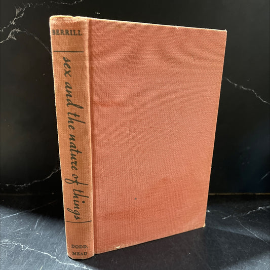sex and the nature of things book, by N. J. Berrill, 1954 Hardcover image 1