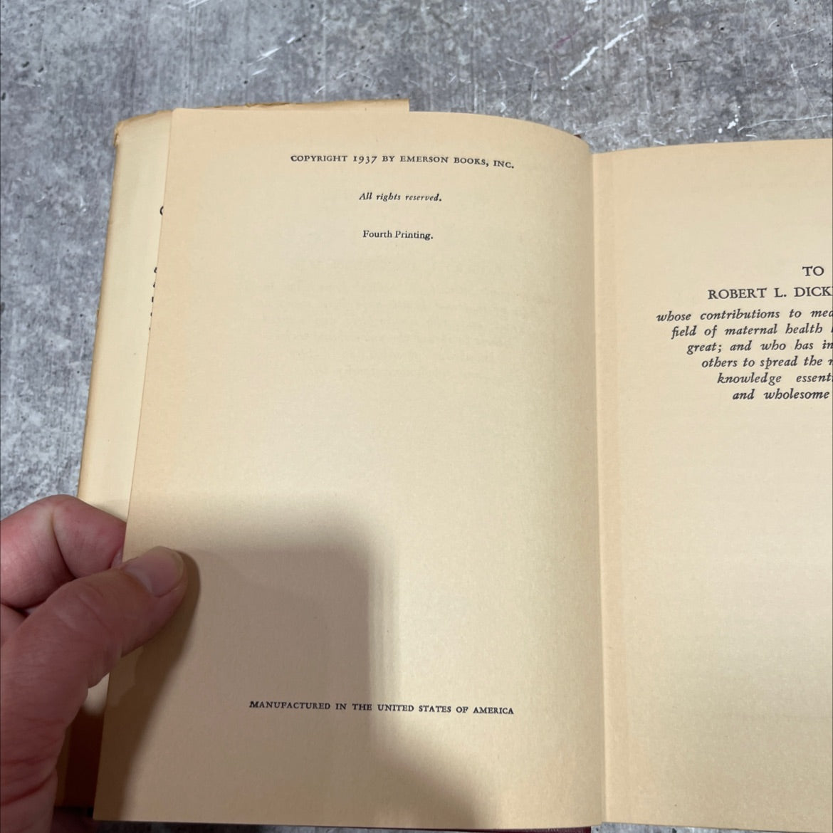 sex life in marriage book, by oliver m. butterfield, 1939 Hardcover image 3
