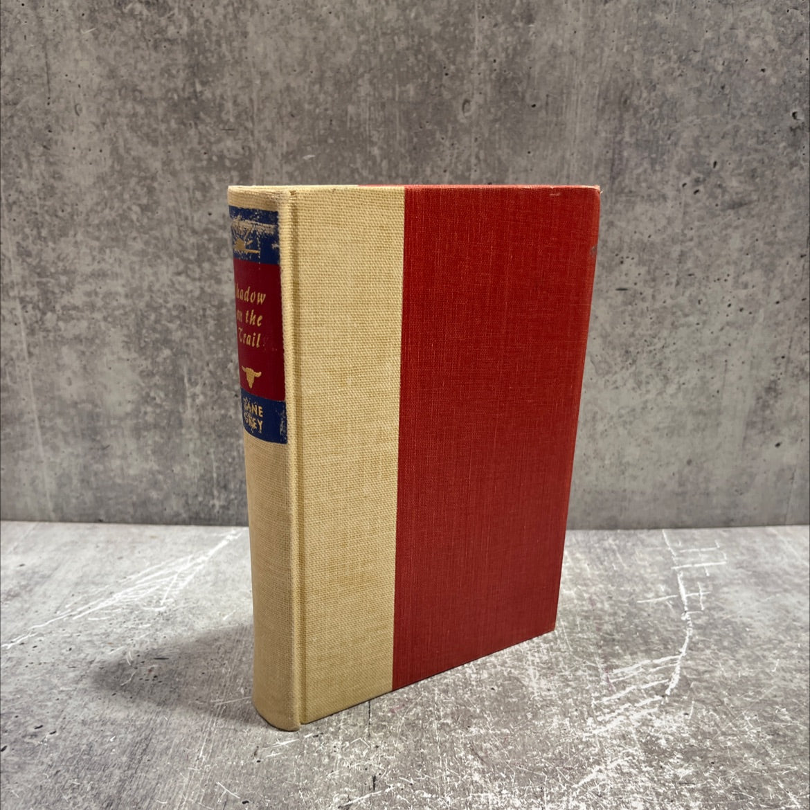 shadow on the trail book, by zane grey, 1946 Hardcover image 1