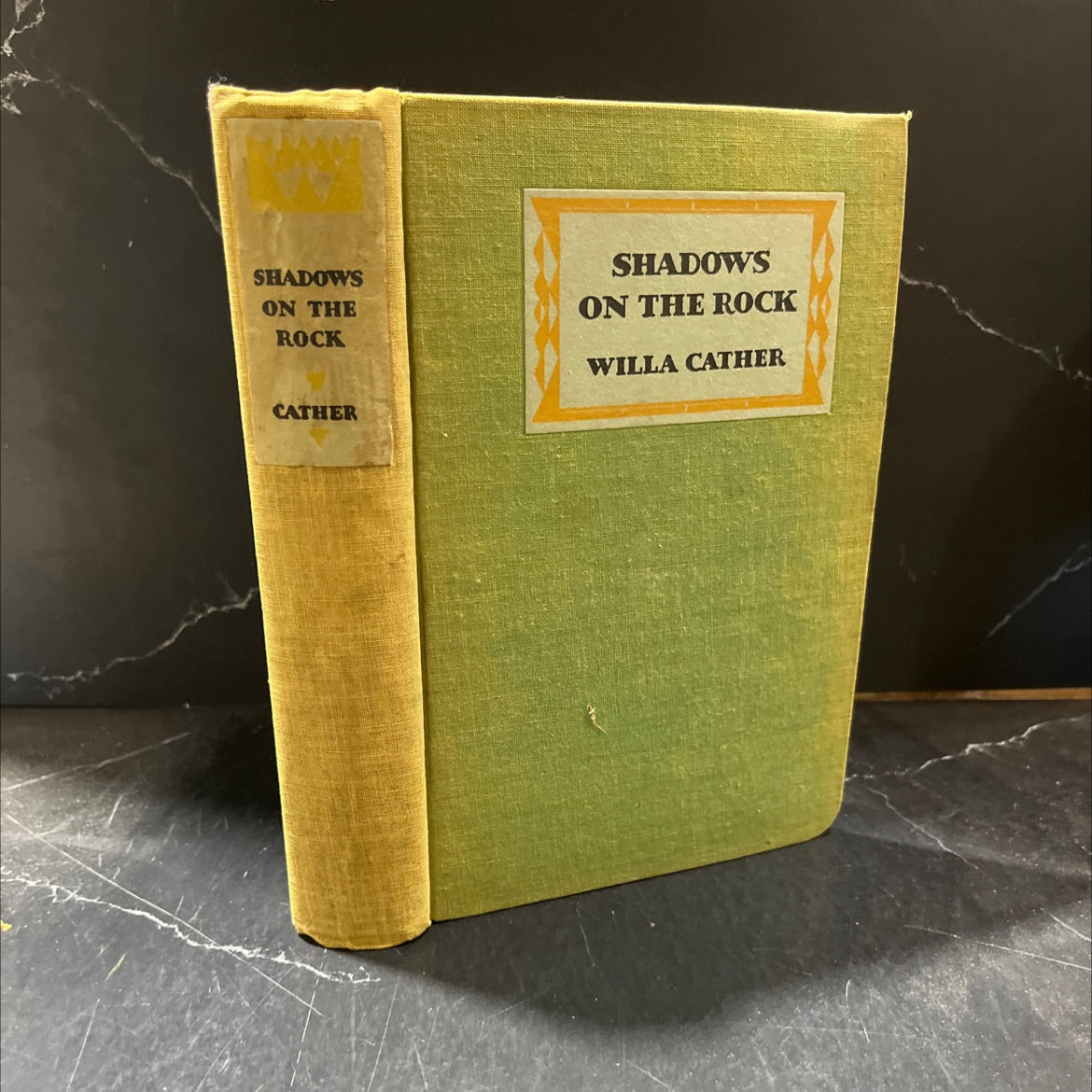 shadows on the rock book, by willa cather, 1931 Hardcover image 1