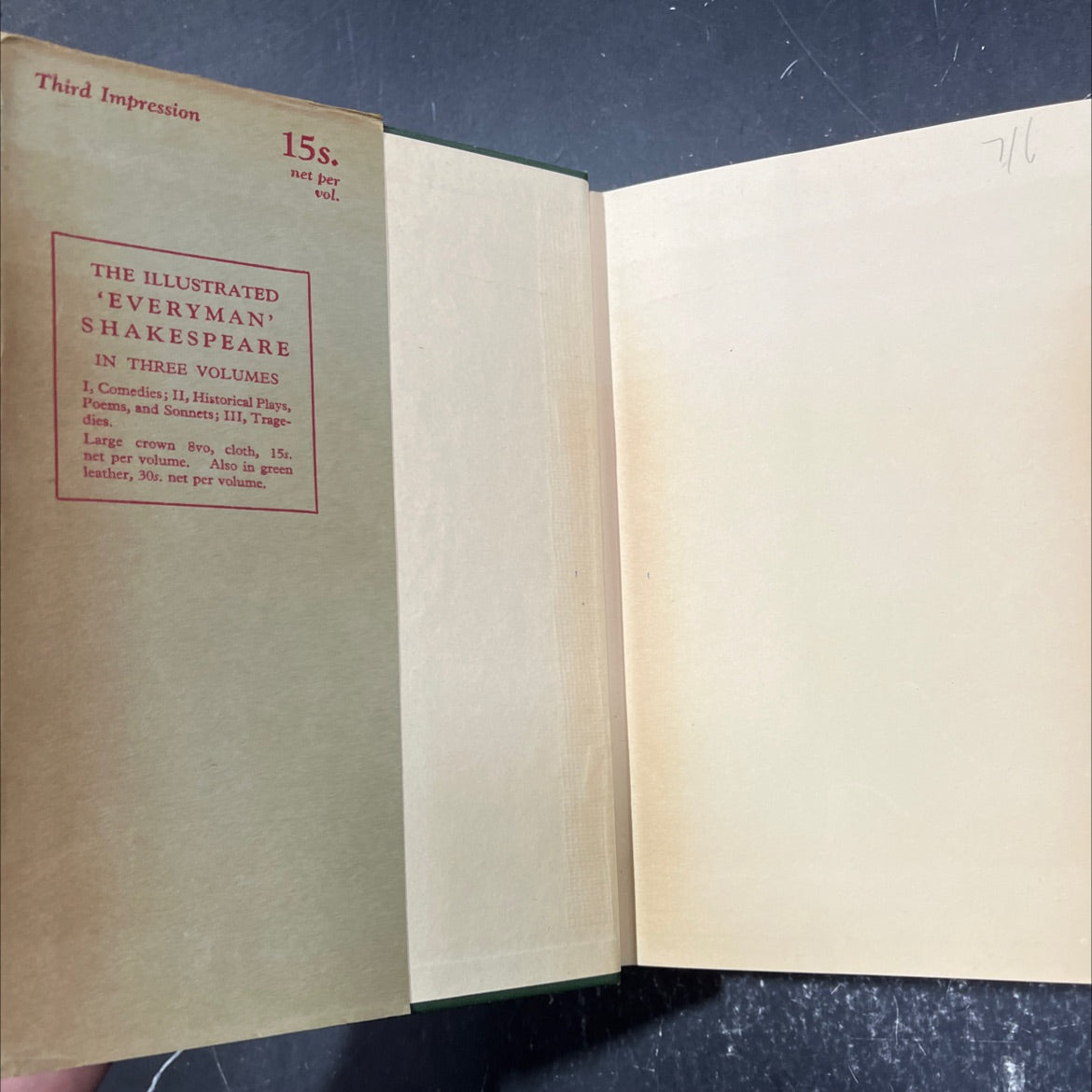 shakespeare's comedies r's tale ne als pour your graces book, by unknown, 1950 Hardcover image 4