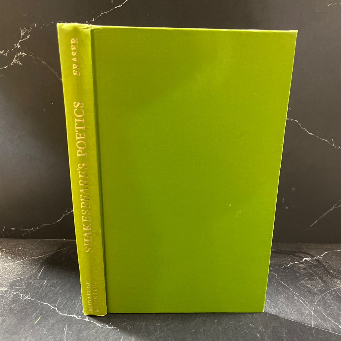 shakespeare's poetics in relation to king lear book, by russell a. fraser, 1962 Hardcover image 1