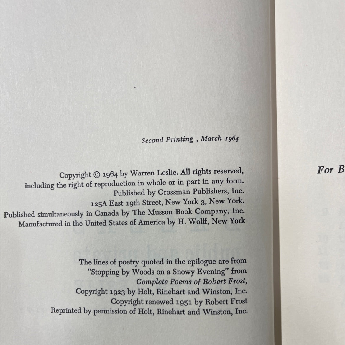shers new york book, by warren leslie, 1964 Hardcover image 3