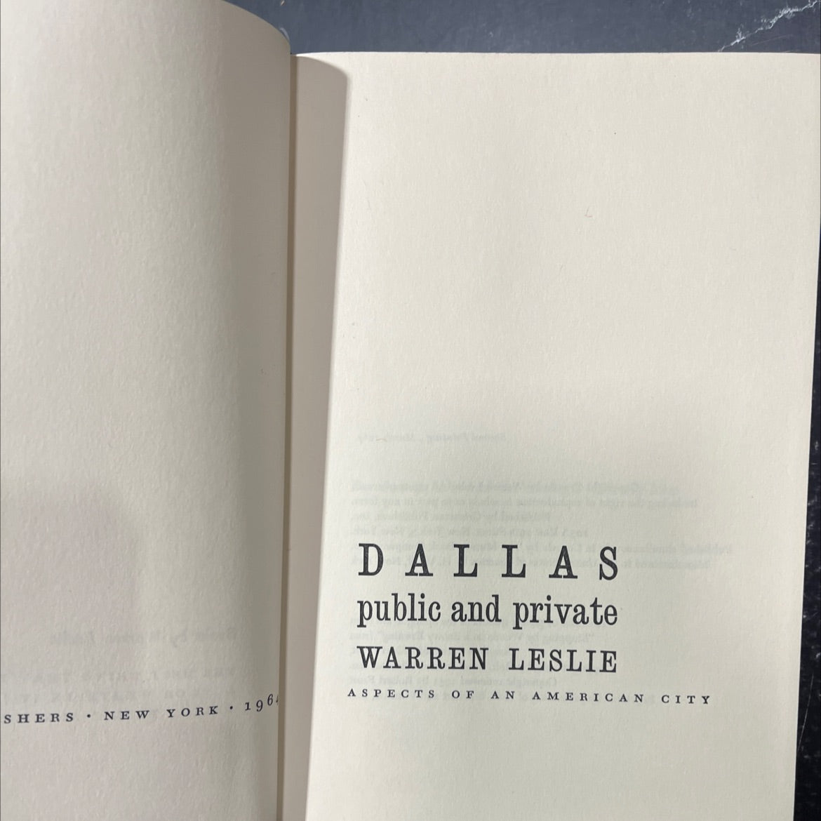shers new york book, by warren leslie, 1964 Hardcover image 2