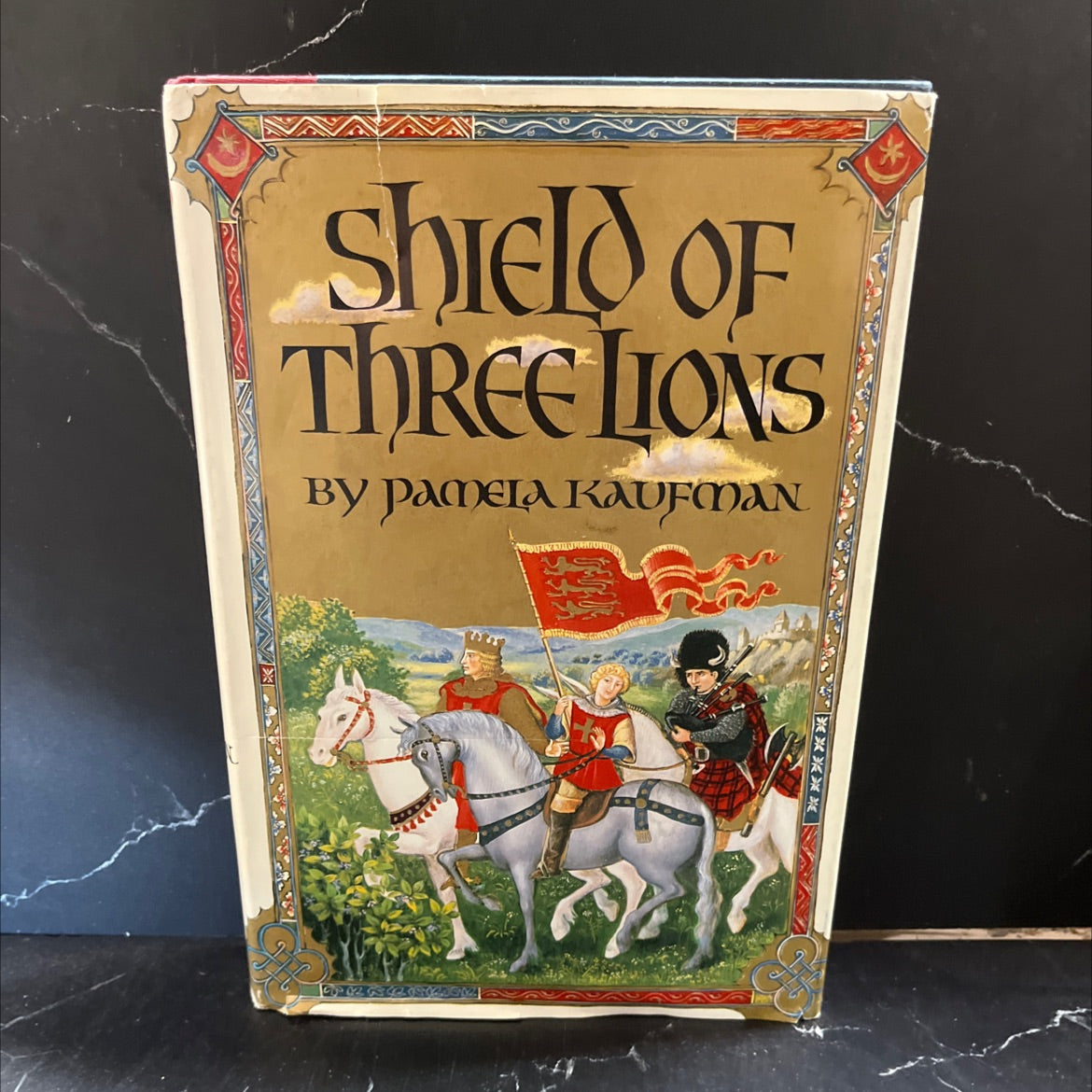shield of three lions book, by pamela kaufman, 1983 Hardcover image 1