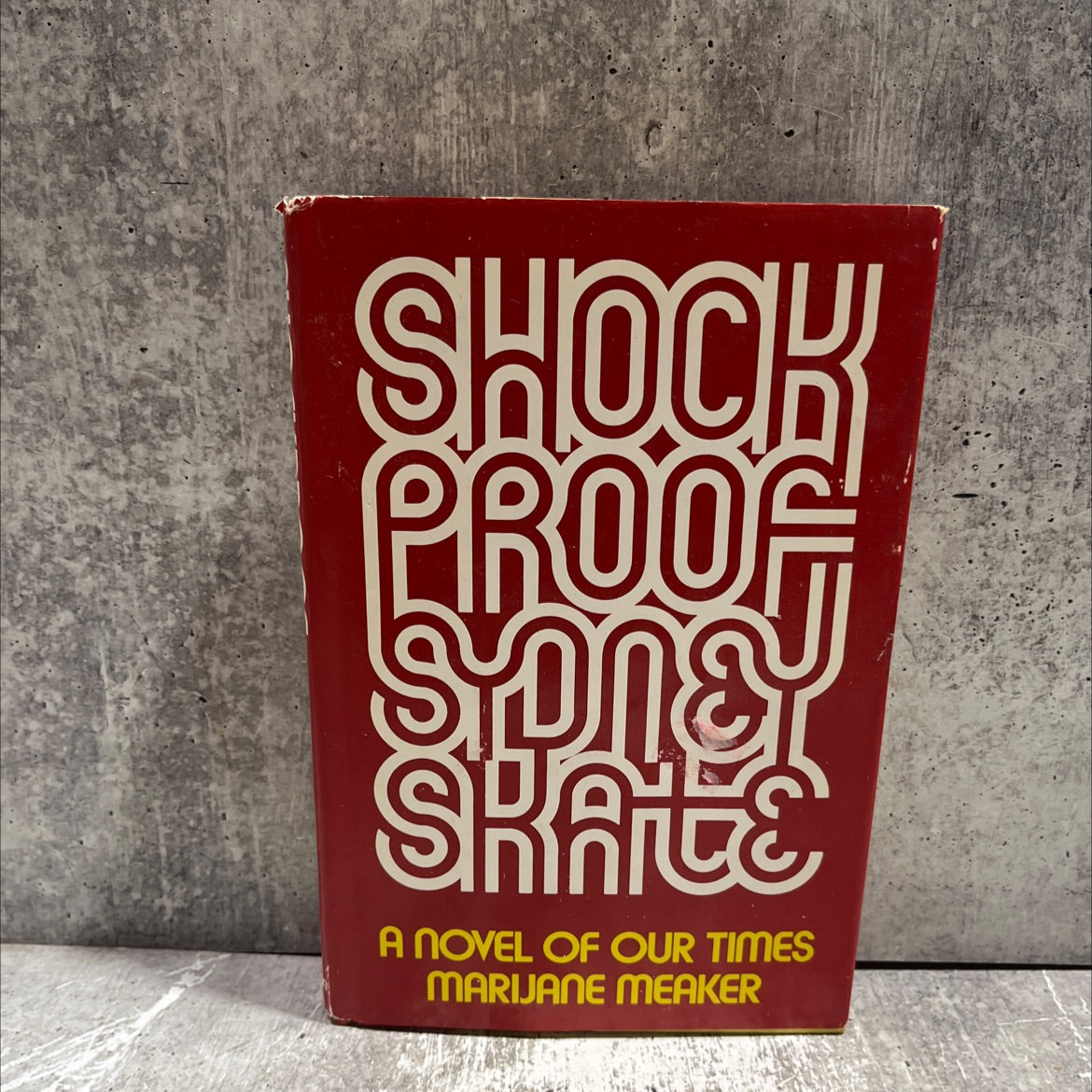 shockproof sydney skate book, by marijane meaker, 1972 Hardcover image 1