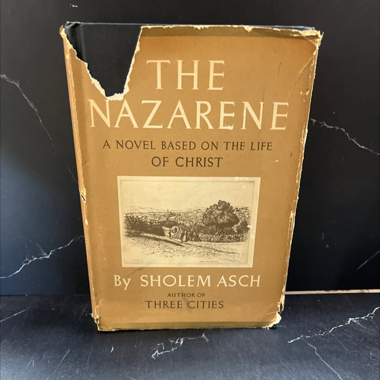 sholem asch the nazarene book, by sholem asch, 1939 Hardcover image 1