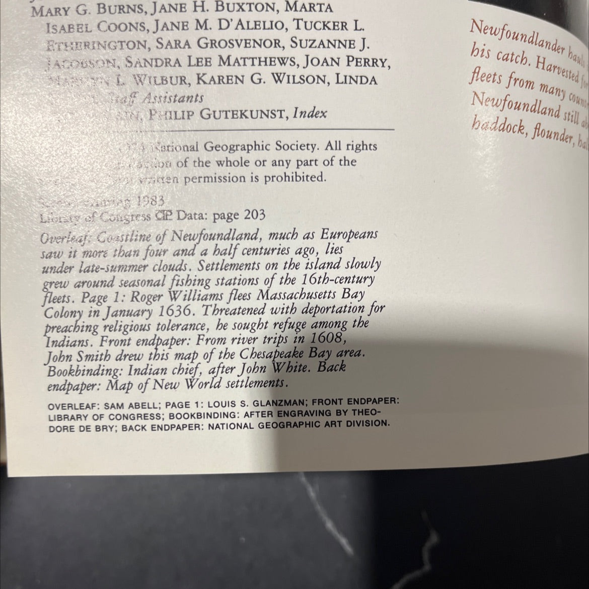 shores america's beginnings book, by tee loftin snell, 1983 Hardcover image 3