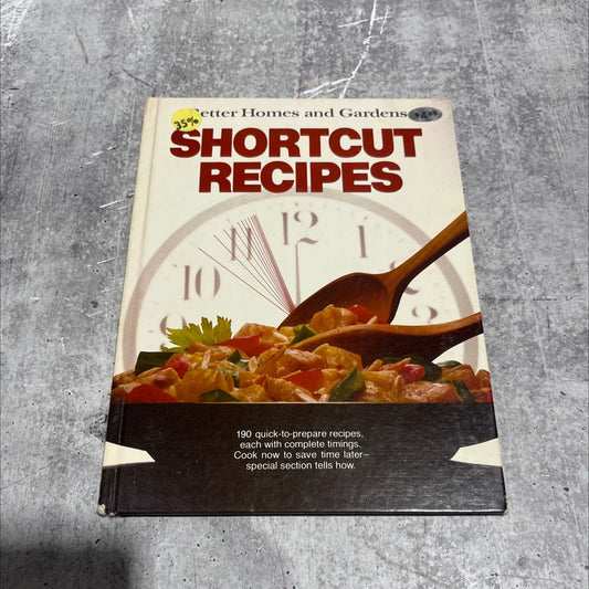 shortcut recipes book, by Meredith Corporation, 1980 Hardcover image 1