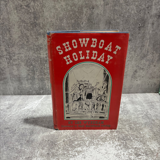 SIGNED showboat holiday book, by lee wyndham, 1954 Hardcover, First Edition, Vintage image 1