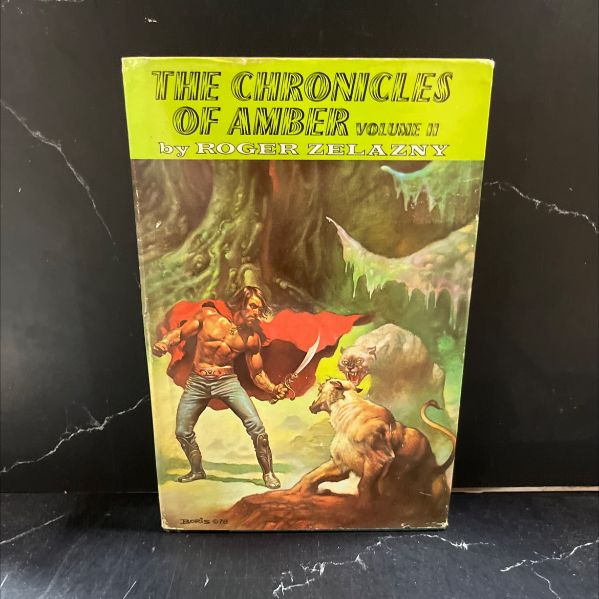 sign of the unicorn book, by Roger Zelazny, 1976 Hardcover image 1