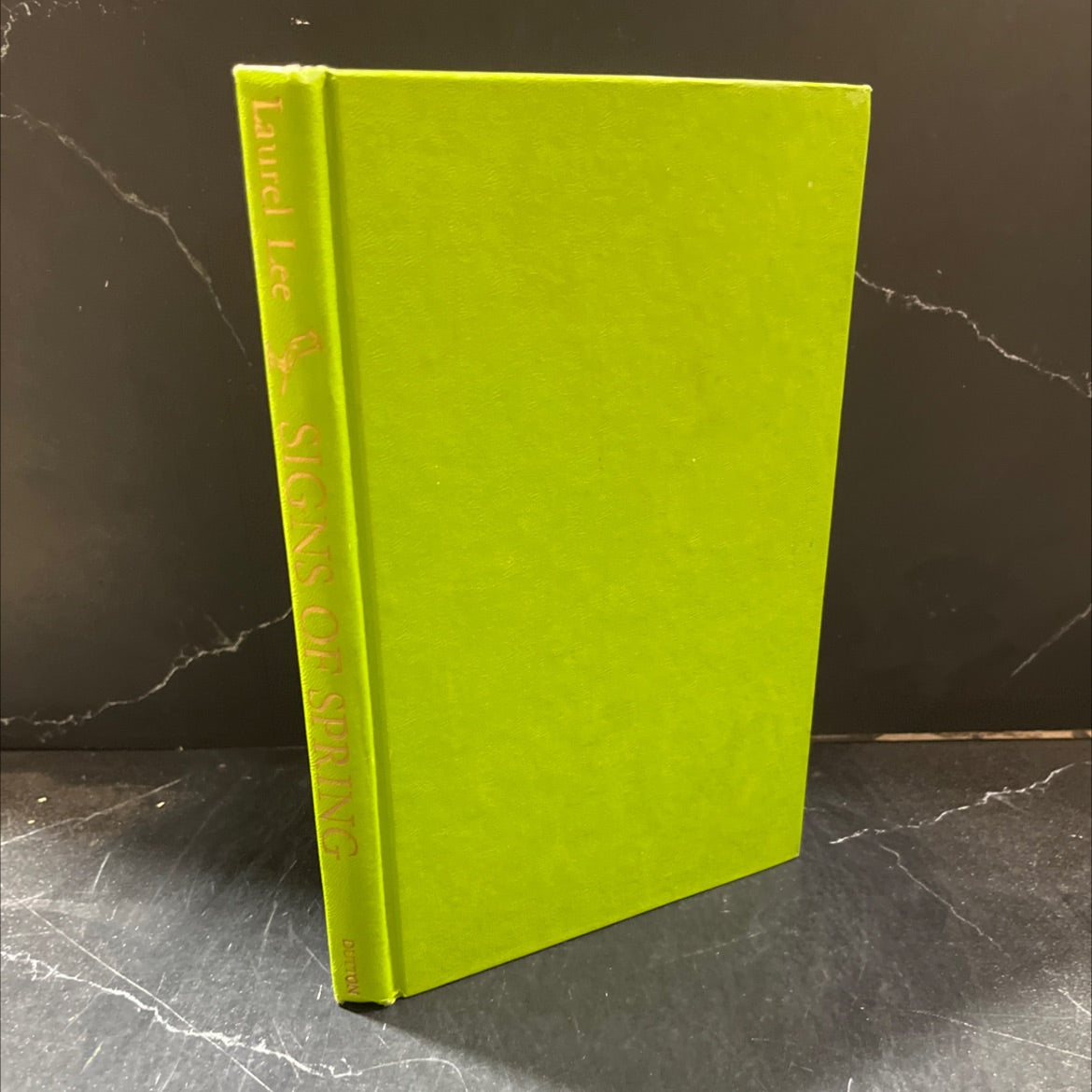signs of spring book, by Laurel Lee, 1980 Hardcover image 1