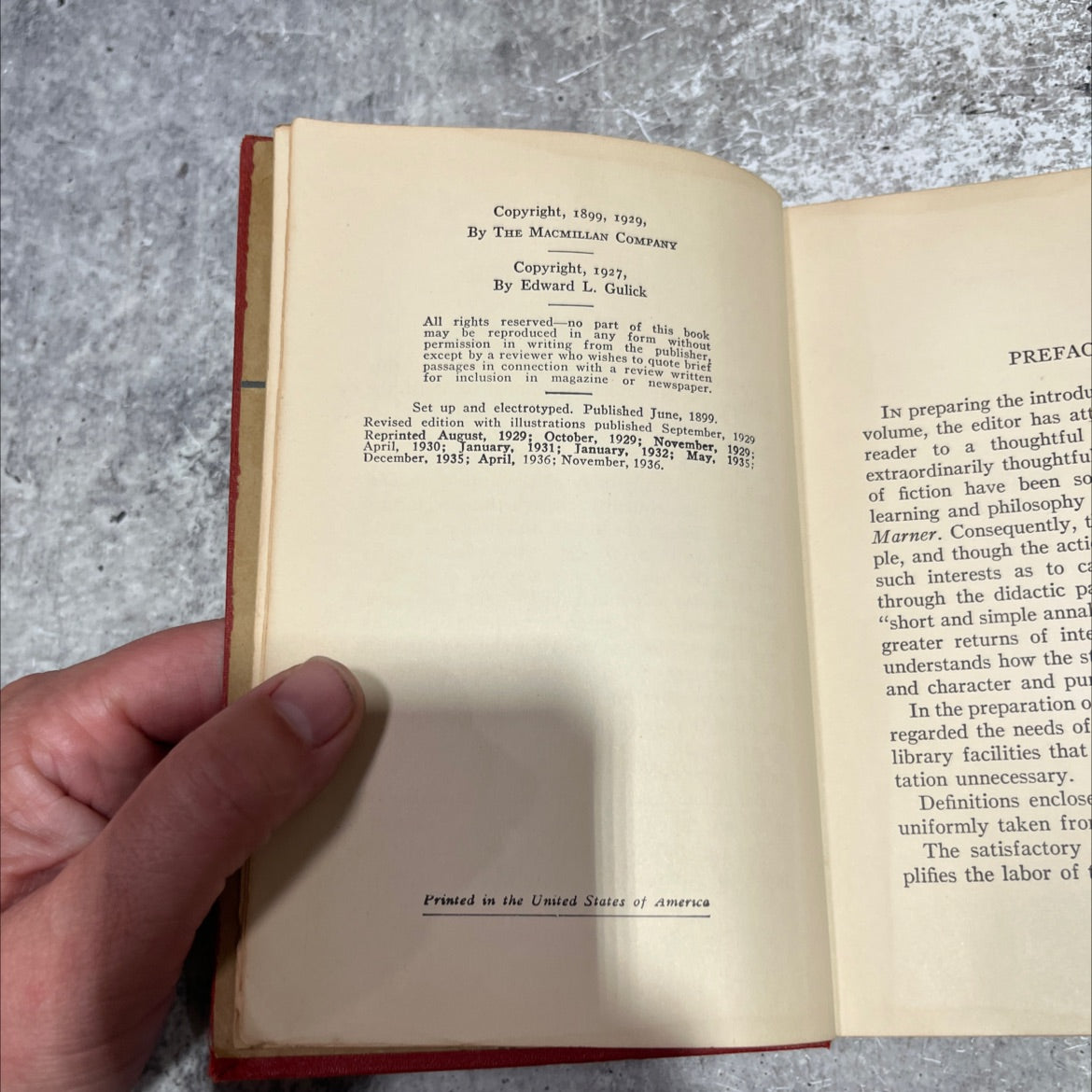 silas marner book, by george eliot, 1929 Hardcover image 3