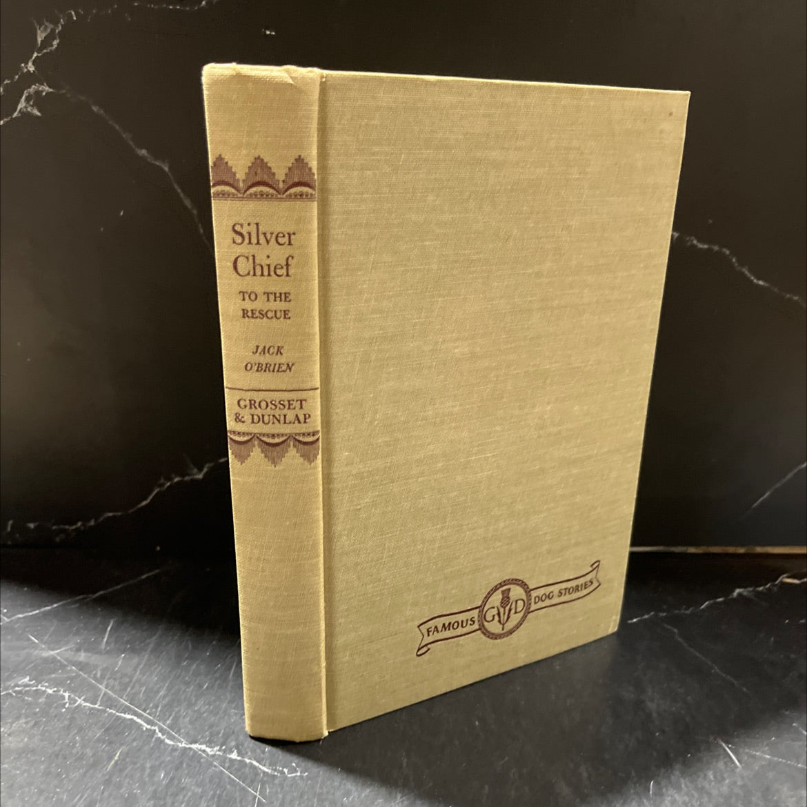 silver chief to the rescue book, by jack o'brien, 1937 Hardcover image 1