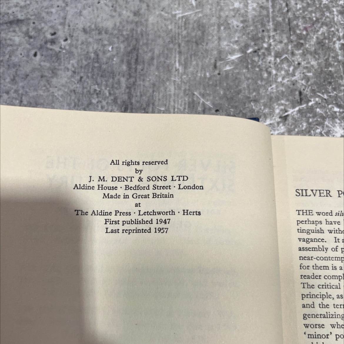 silver poets of the sixteenth century book, by gerald bullett, 1957 Hardcover image 3