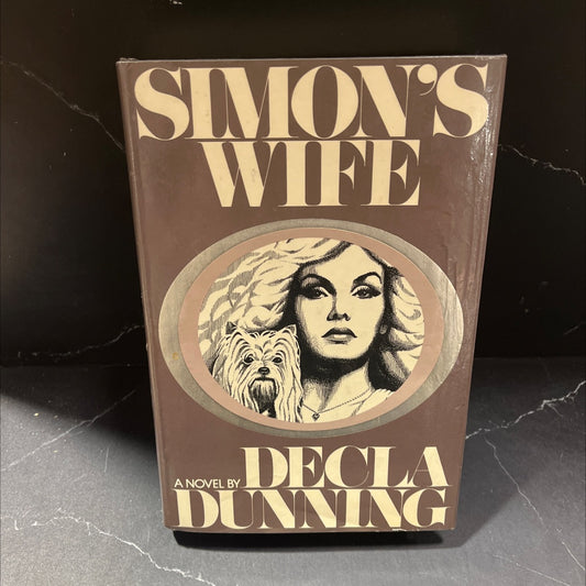 simon's wife book, by decla dunning, 1980 Hardcover image 1