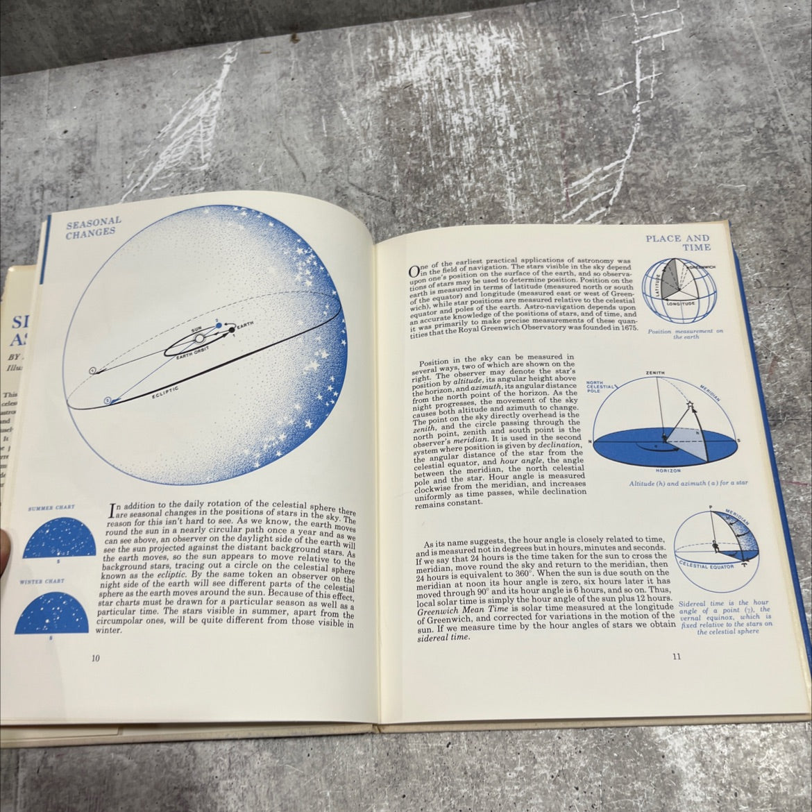 simple astronomy book, by Iain Nicolson, 1973 Hardcover image 4