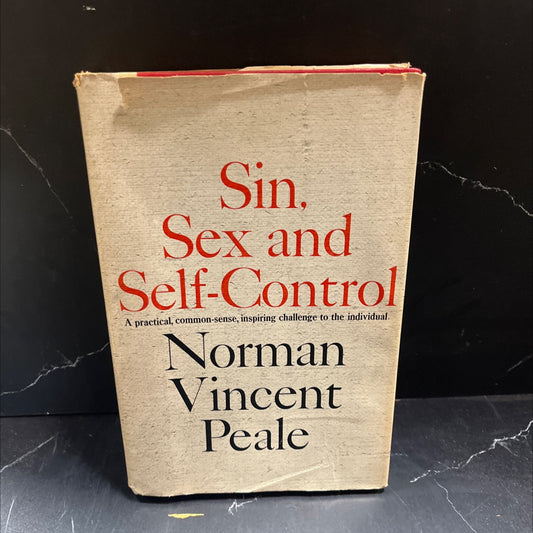 sin, sex and self-control book, by norman vincent peale, 1966 Hardcover image 1