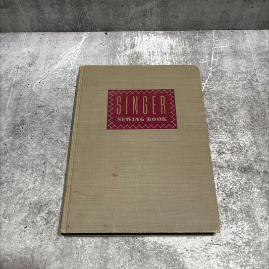 singer sewing book book, by mary brooks picken, 1949 Hardcover image 1