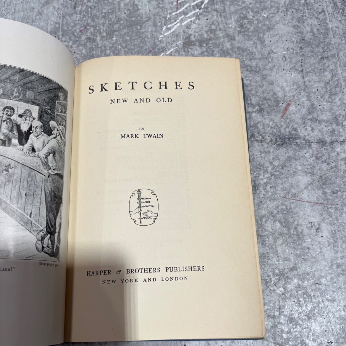 sketches new and old book, by mark twain, 1922 Hardcover image 2