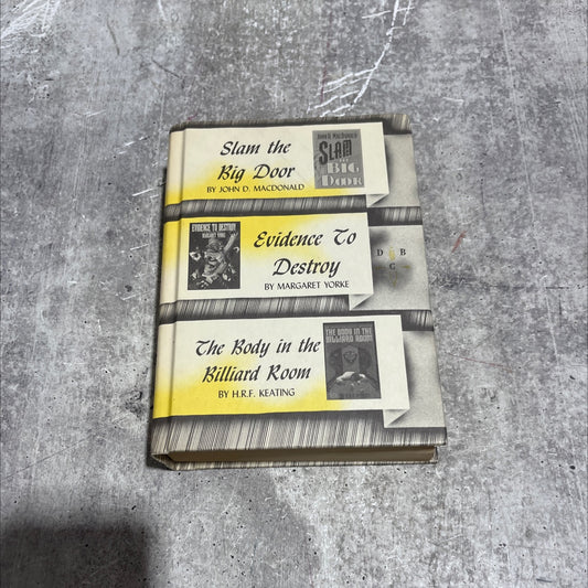 slam the big door book, by john d. macdonald, 1960 Hardcover image 1
