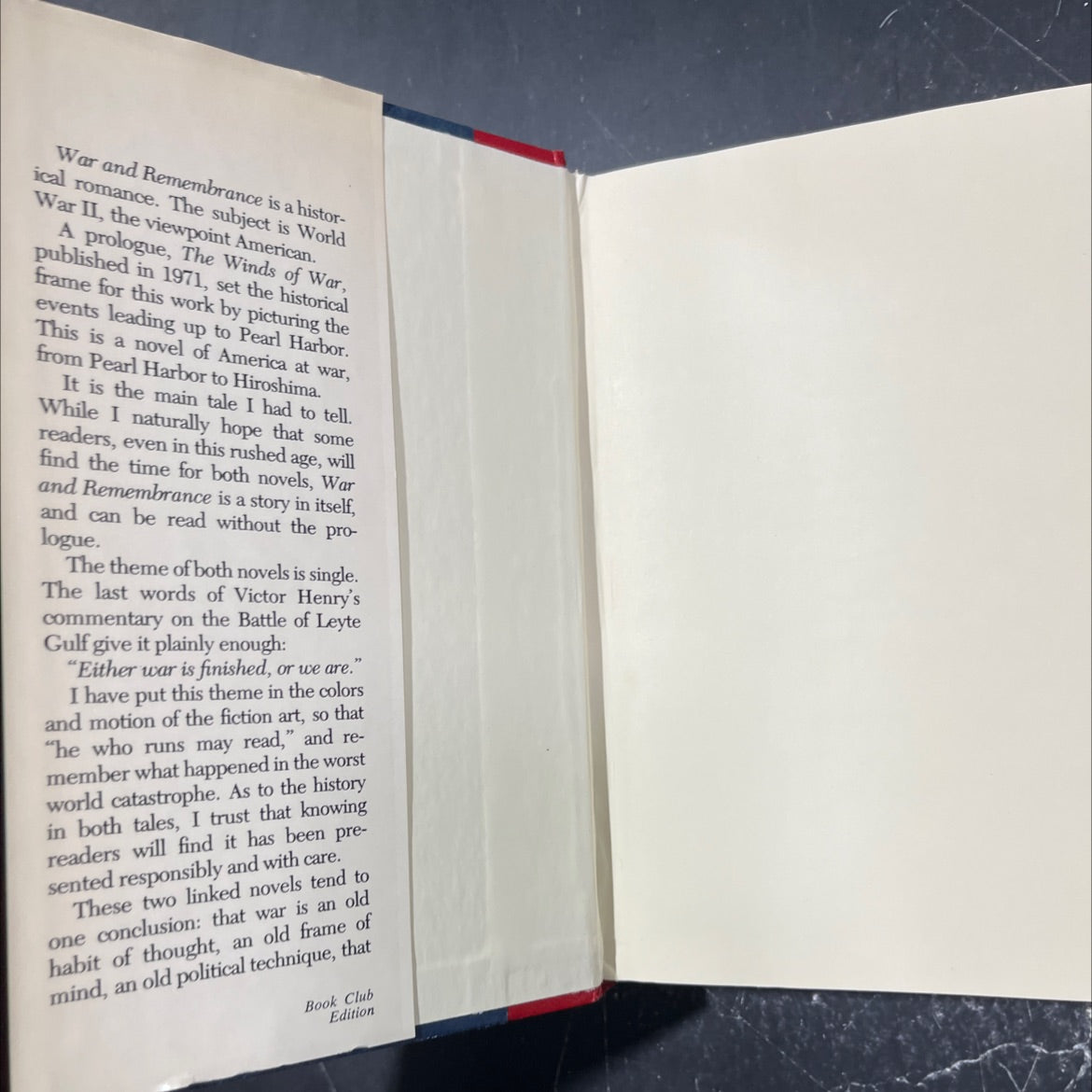 slavy cima war and remembrance book, by herman wouk, 1978 Hardcover image 4