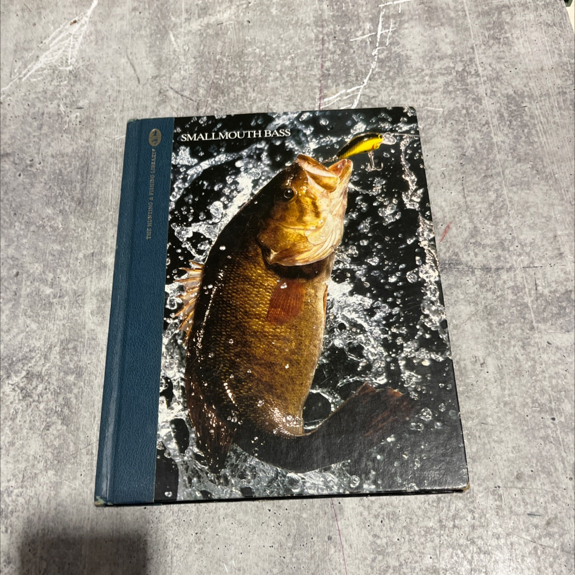 smallmouth bass book, by dick sternberg, 1986 Hardcover image 1