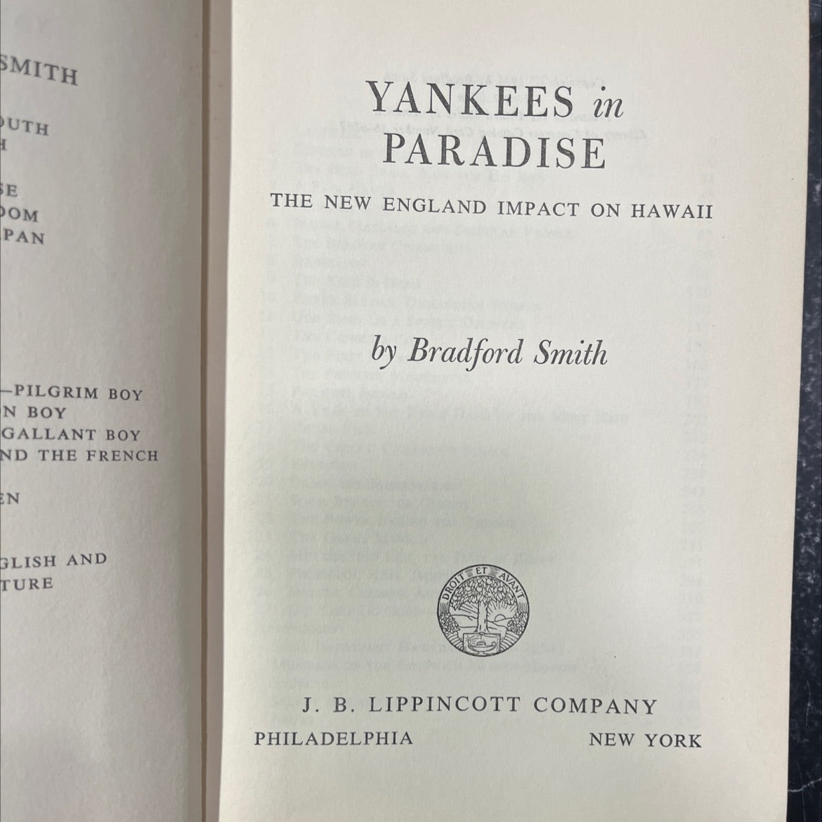 smith uth se om pan yankees in paradise the new england impact on hawaii pilgrim boy n boy gallant boy nd the french en image 2