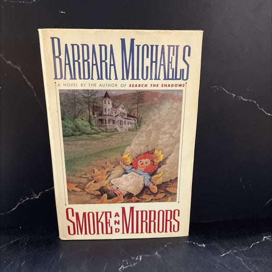 smoke and mirrors book, by barbara michaels, 1989 Hardcover image 1
