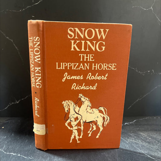snow the lippizan horse book, by james robert richard, 1957 Hardcover image 1
