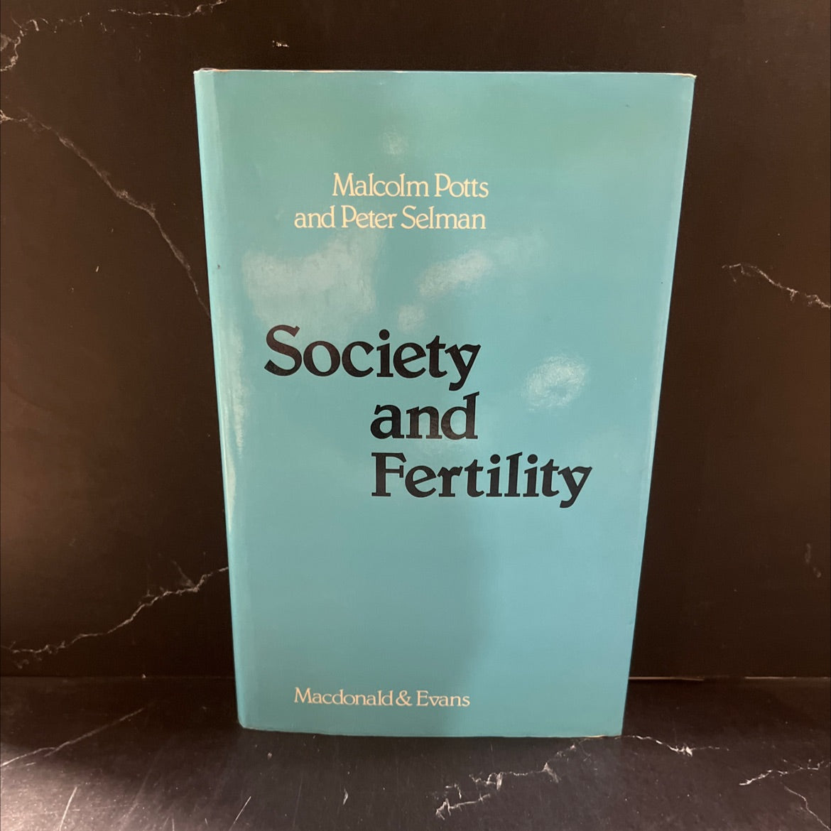 society and fertility book, by malcolm potts, peter selman, 1979 Hardcover image 1