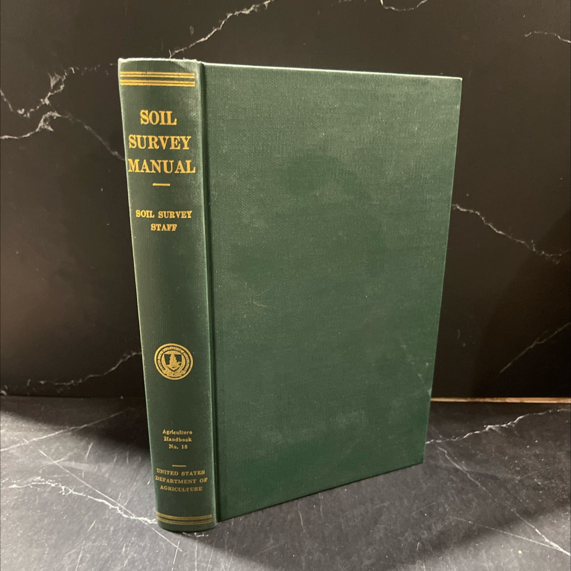 soil survey manual book, by soil survey staff, 1962 Hardcover image 1