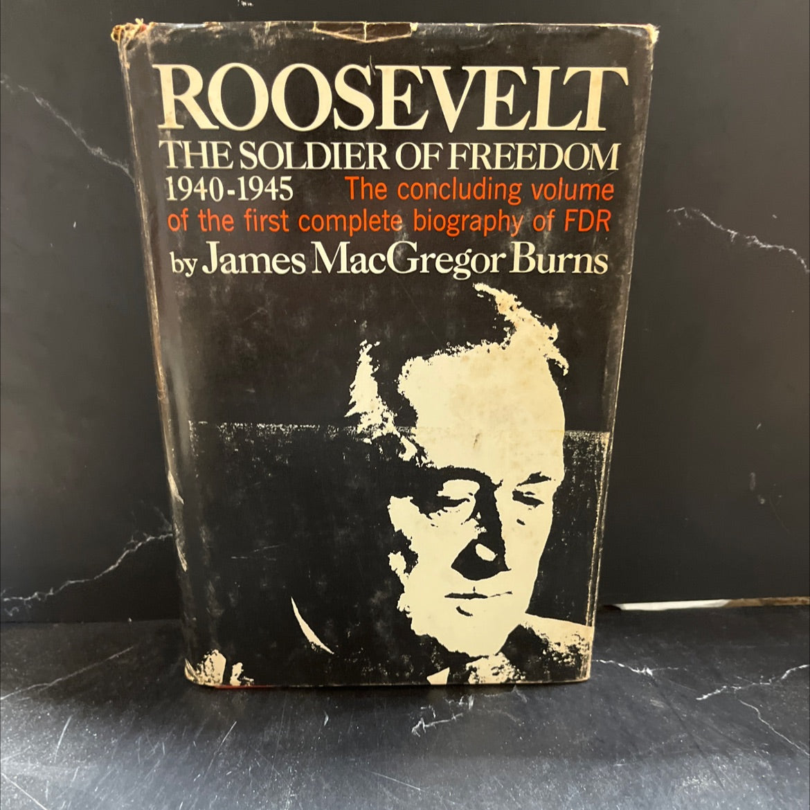 soldier of freedom book, by james macgregor burns, 1970 Hardcover image 1