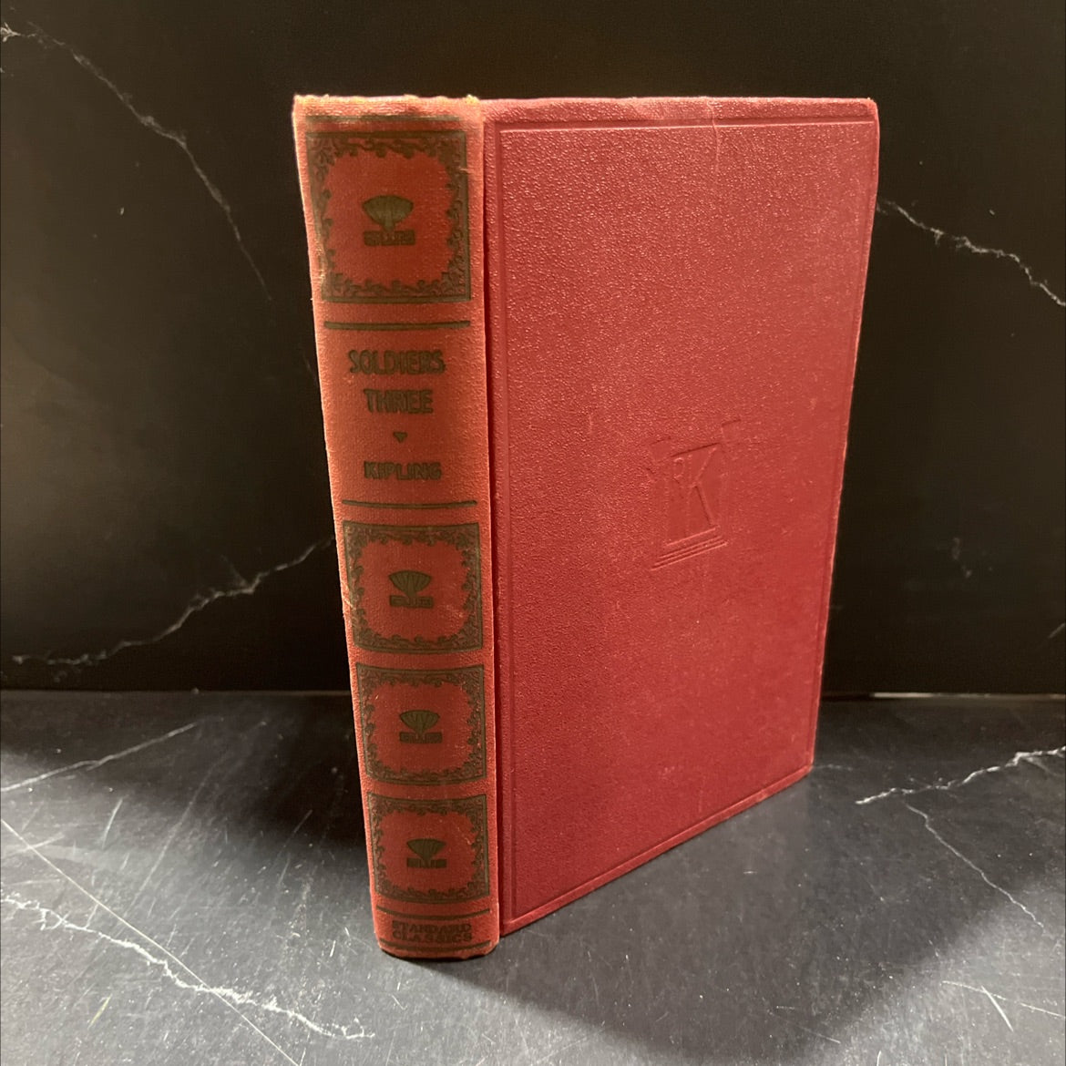 soldiers three and other stories book, by rudyard kipling, 1930 Hardcover image 1