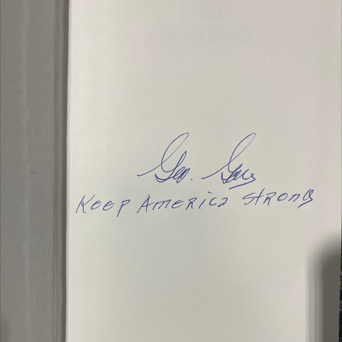 SIGNED sole survivor book, by George Gay, 1986 Hardcover image 4