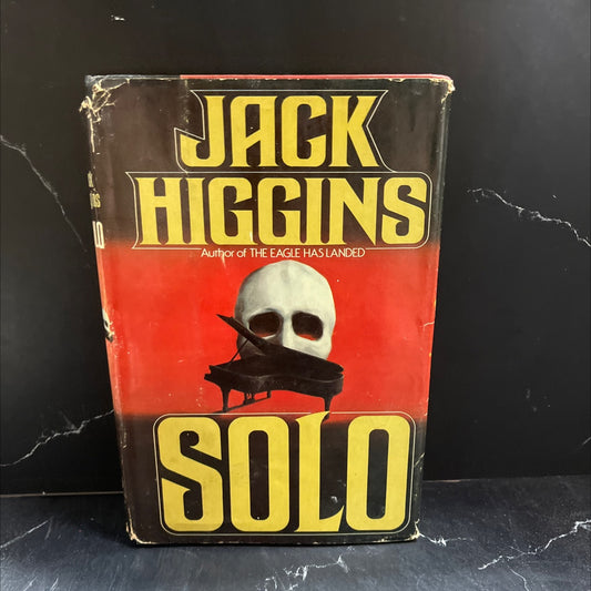 solo jack higgins book, by Jack Higgins, 1980 Hardcover image 1