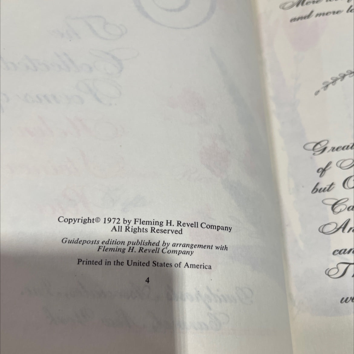 someone cares v the collected poems of helen steiner rice book, by Helen Steiner Rice, 1972 Hardcover image 3